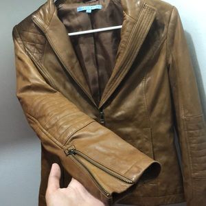 Antonio Melani Leather Jacket